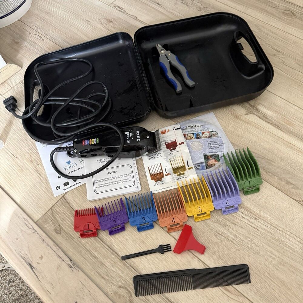 Wahl USA Clipper Pet-Pro Dog Grooming Kit - Electric Corded Dog Clipper for Dogs